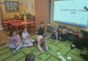 przeliczanie na konkretach (śnieżynki, choinki)