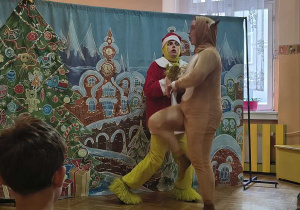 przedstawienie świąteczne pt. "Grinch"