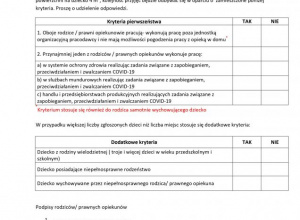 Ankieta dla Rodziców