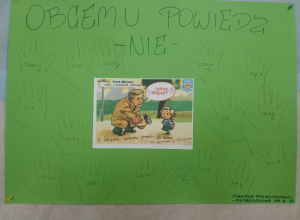 "Obcemu powiedz NIE" - zajęcia psychoedukacyjne ze specjalistami z PPP nr 3