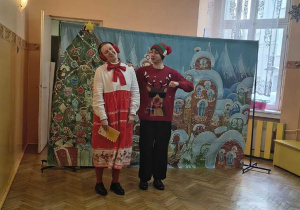 przedstawienie świąteczne pt. "Grinch"