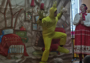 przedstawienie świąteczne pt. "Grinch"