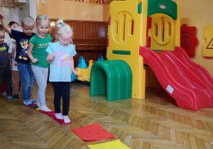 przechodzą przez ścieżkę